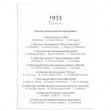 1955 Quiz and Answers Printable by LittleSizzle