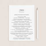 1955 Quiz and Answers Printable by LittleSizzle