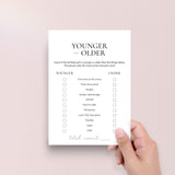 Printable 65th Birthday Games for Her Born in 1961