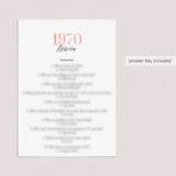 1970 Trivia Questions and Answers Printable