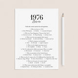1976 Trivia Quiz with Answer Key Instant Download by LittleSizzle