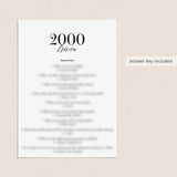 2000 Fun Facts Quiz with Answers Printable