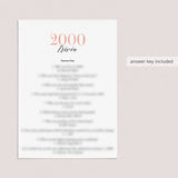 2000 Trivia Questions and Answers Printable