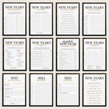 2023 2024 New Year's Eve Party Games Bundle Printable by LittleSizzle