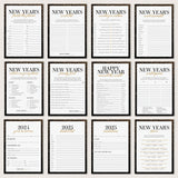 2024 2025 New Year's Eve Party Games Bundle Printable by LittleSizzle