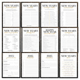 2024 2025 New Year's Eve Party Games Bundle Printable by LittleSizzle