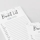 New Year Bucket List Printable