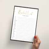 New Years Bucket List for 2025 Printable