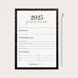 2025 End of Year Reflection Cards Printable by LittleSizzle