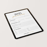2025 End of Year Reflection Cards Printable
