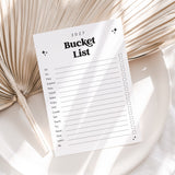 2027 Bucket List Printable