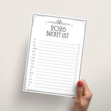 Printable New Year Bucket List 2026