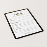 2026 End of Year Reflection Cards Printable
