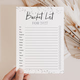 New Year Bucket List Printable