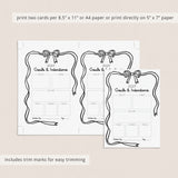 New Year Goal Setting Card Printable