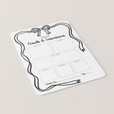 New Year Goal Setting Card Printable