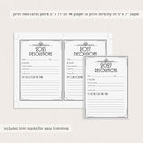Gatsby New Years Party Printable 2027 Resolutions