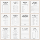 Married in 1979 46th Wedding Anniversary Party Games Bundle by LittleSizzle