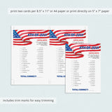 Patriotic Independence Day Capital Matching Game