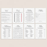 8 Printable Engagement Party Games by LittleSizzle
