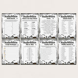 Spooky Halloween Adult Games Bundle Printable by LittleSizzle