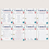 Fun Labor Day Games Printable by LittleSizzle