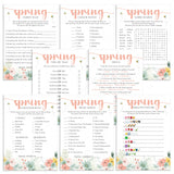 Spring Themed Games Bundle Printable by LittleSizzle
