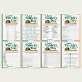 St Patricks Day Game Bundle Printable Green and Orange by LittleSizzle