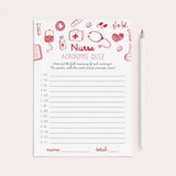 Nurse Medical Acronyms Game with Answer Key Printable by LittleSizzle