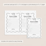 Graduation Advice and Well Wishes Cards Printable
