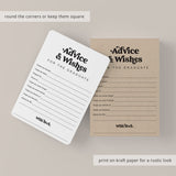 Graduation Advice Cards Printable