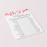 I Love You In Different Languages Game Digital Download