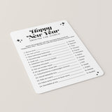 Happy New Year Around The World Quiz with Answer Key Printable