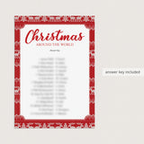 Merry Christmas In Different Languages Quiz with Answers Printable