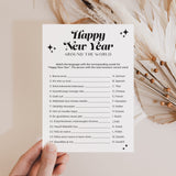 Happy New Year Around The World Quiz with Answer Key Printable