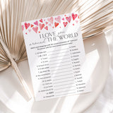 I Love You In Different Languages Game Digital Download