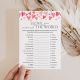 I Love You In Different Languages Game Digital Download