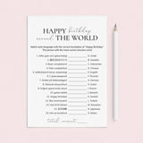 Printable 30th Birthday Games for Her Born in 1995