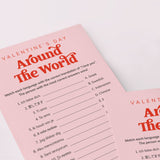 Valentine's Day Game I Love You Around The World Printable