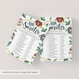 Ugly Sweater Party Game Printable Christmas Around The World