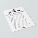 Scandinavian Christmas Game Around The World Printable