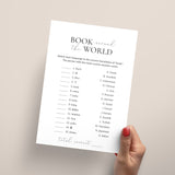 Bookclub Game Book Around The World with Answer Key Printable