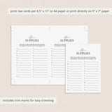Simple Office Party Game Printable A To Z Office Supplies