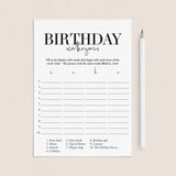 Born in 1994 30th Birthday Party Games Bundle For Men