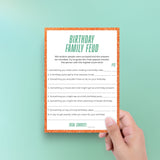 The Life of a Birthday Girl Party Games Bundle Printable