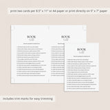 Book Club Icebreaker Printable Book Talk Questions