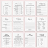 Printable 90th Birthday Games for Her Born in 1935 by LittleSizzle