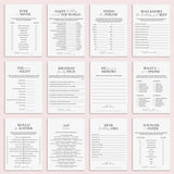 Printable 90th Birthday Games for Her Born in 1936 by Littlesizzle