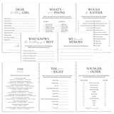 Born in 1939 Birthday Games for Her Printable by LittleSizzle