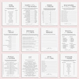 Printable 85th Birthday Games for Her Born in 1940 by LittleSizzle